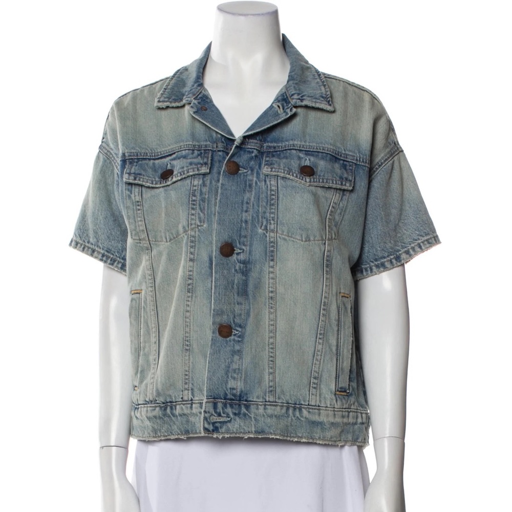 Short Sleeve Jean Jacket - Current Elliot